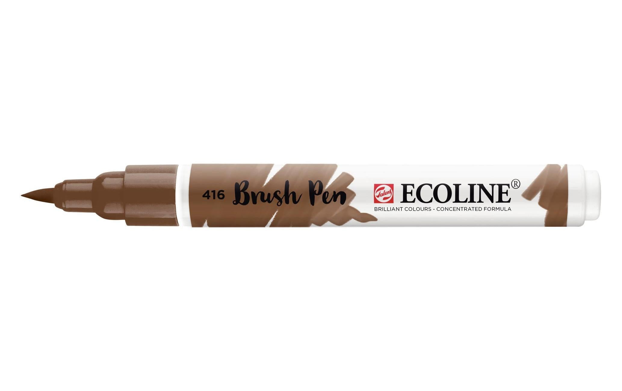 Talens Brush Pen Ecoline 416 ECOLINE BRUSHPEN SEPIA