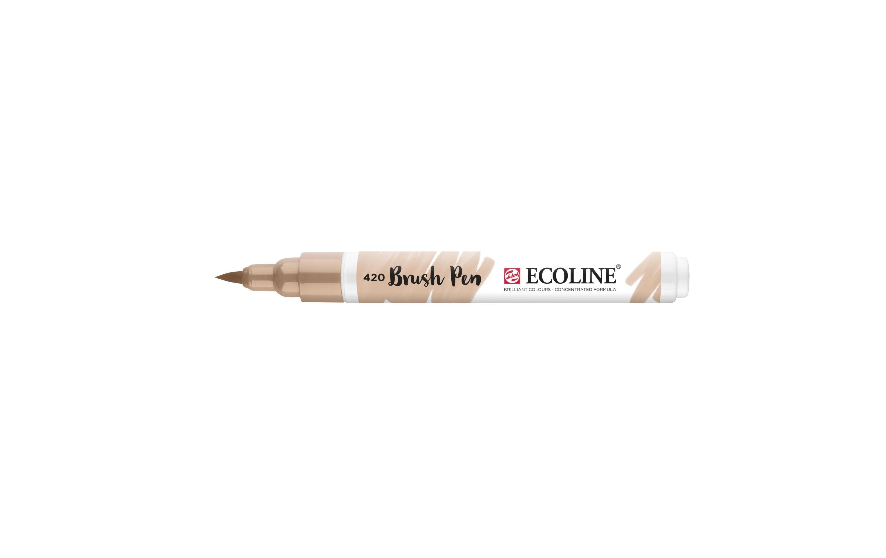 Talens Brush Pen Ecoline 420 ECOLINE BRUSHPEN BEIGE
