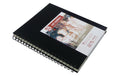 Talens Skizzenbuch 21.5 x 28 cm 110g/m2, 80 Bogen, Ringbuch, schwarz