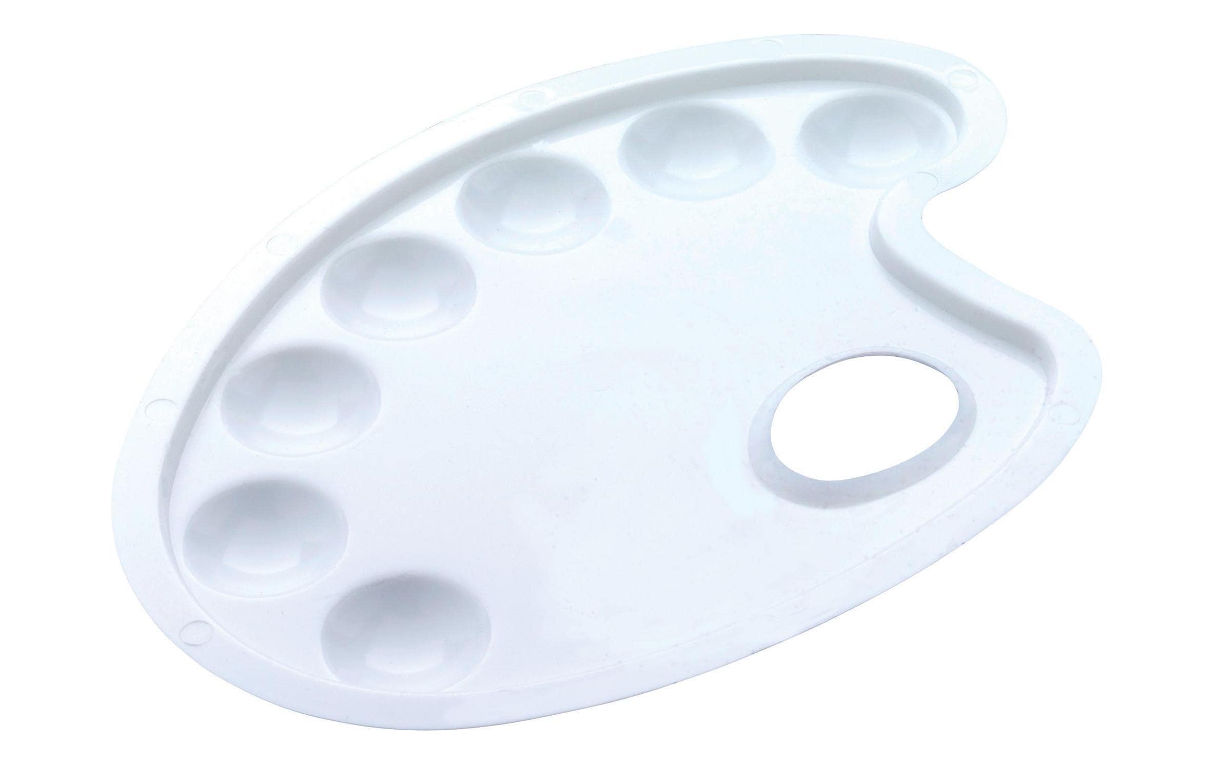 Talens Farbpalette Oval Kunststoff