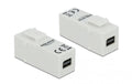 Delock Keystone Modul Mini-DP Buchse 3840 x 2160 @60Hz, weiss