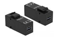 Delock Keystone Modul Mini-DP Buchse 3840 x 2160 @60Hz, schwarz