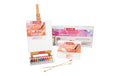 Talens Acrylfarbe Kombi Set inklusive Staffelei, Abreisspalette