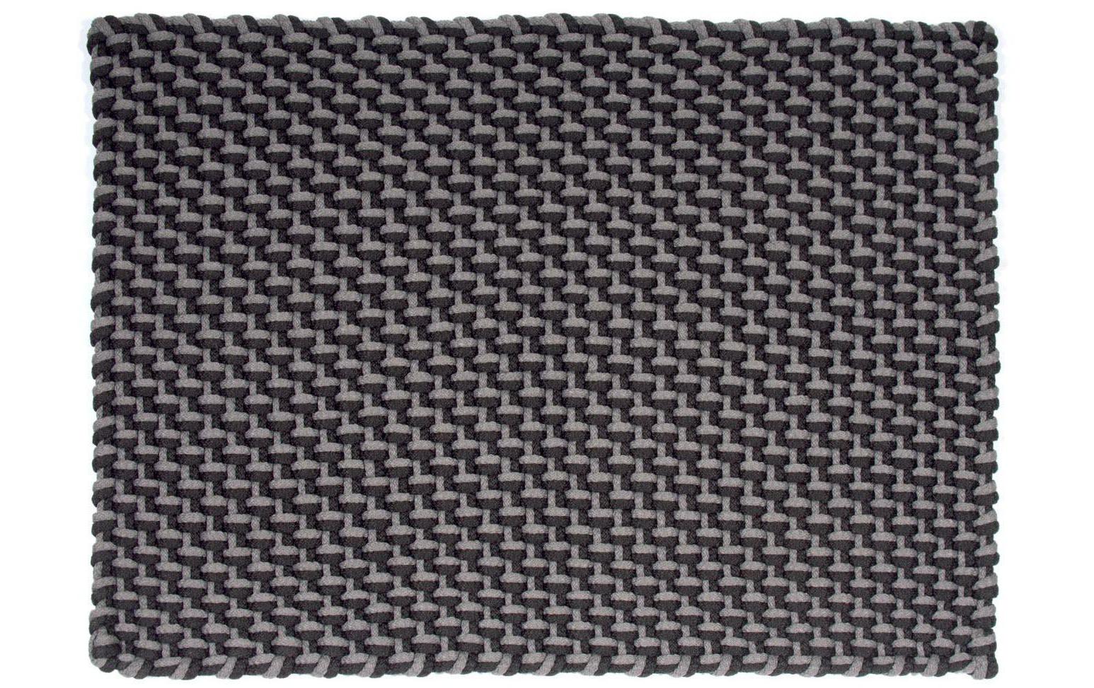 pad POOL In/Outdoor Fussmatte Stein-Schwarz, 52 x 72 cm, Hightechfaser