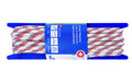 Meister SEIL PES WEISS-ROT 8MM 10M