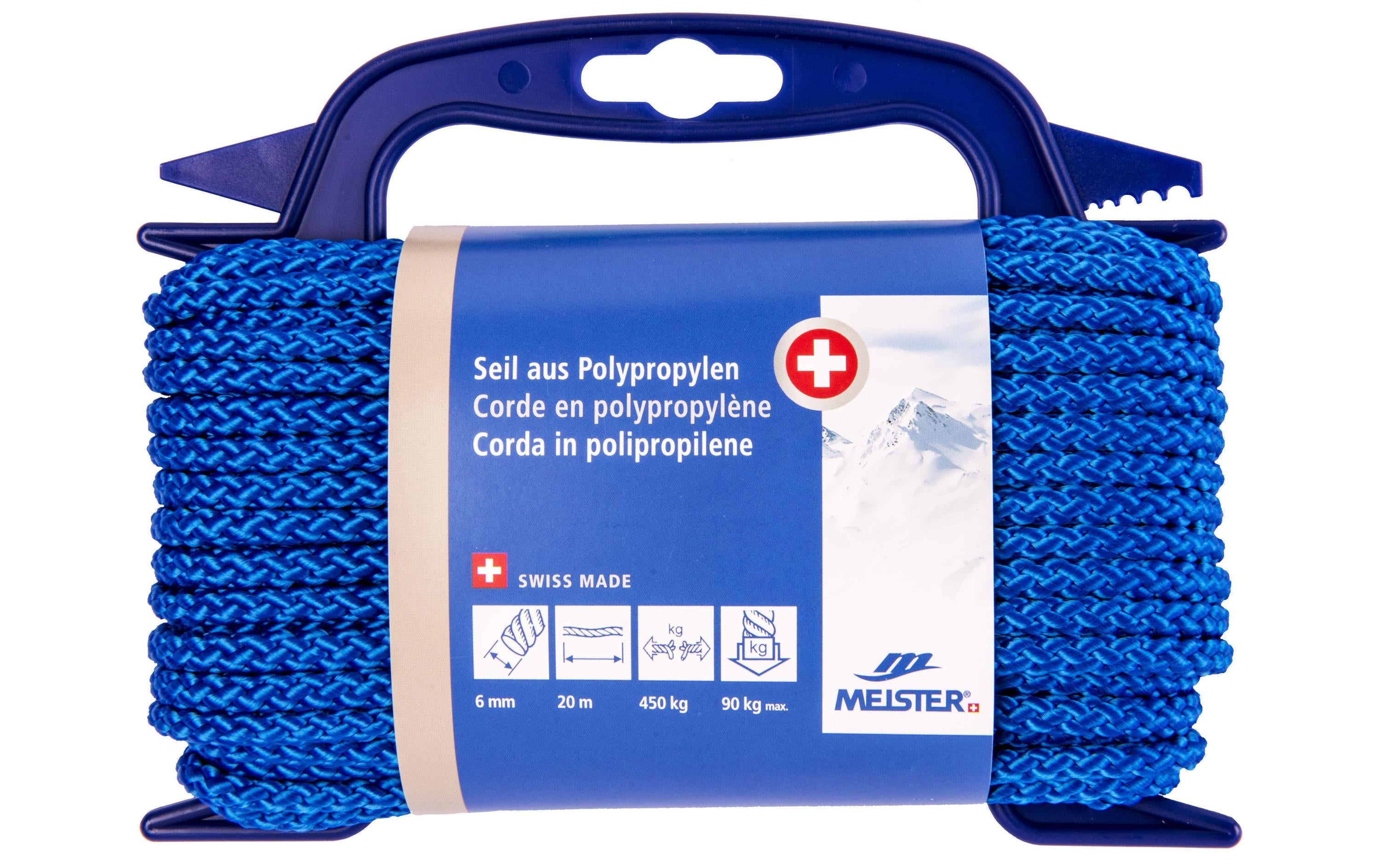 Meister SEIL PP BLAU 6MM 20M