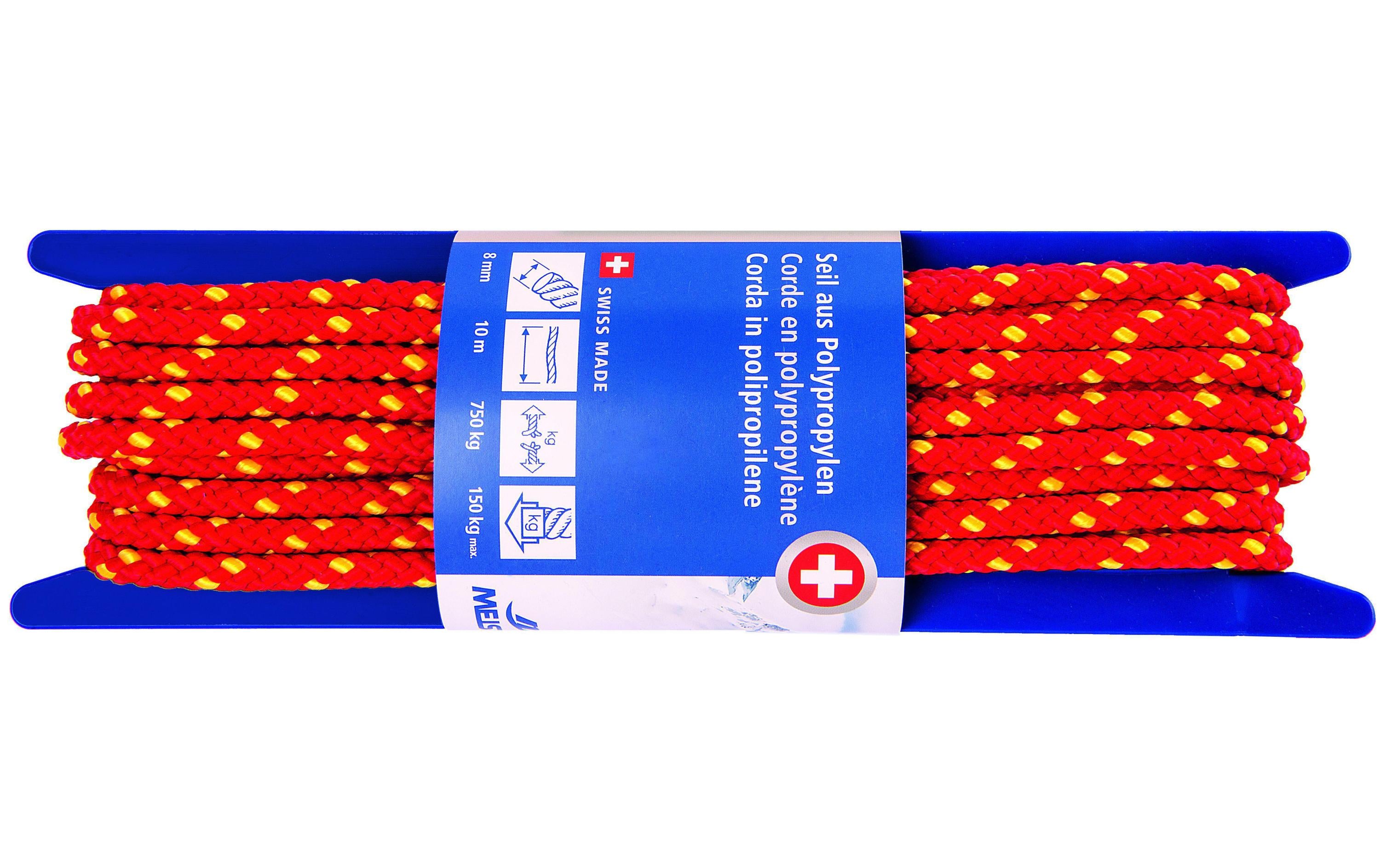Meister SEIL PP ROT-GELB 8MM 10M