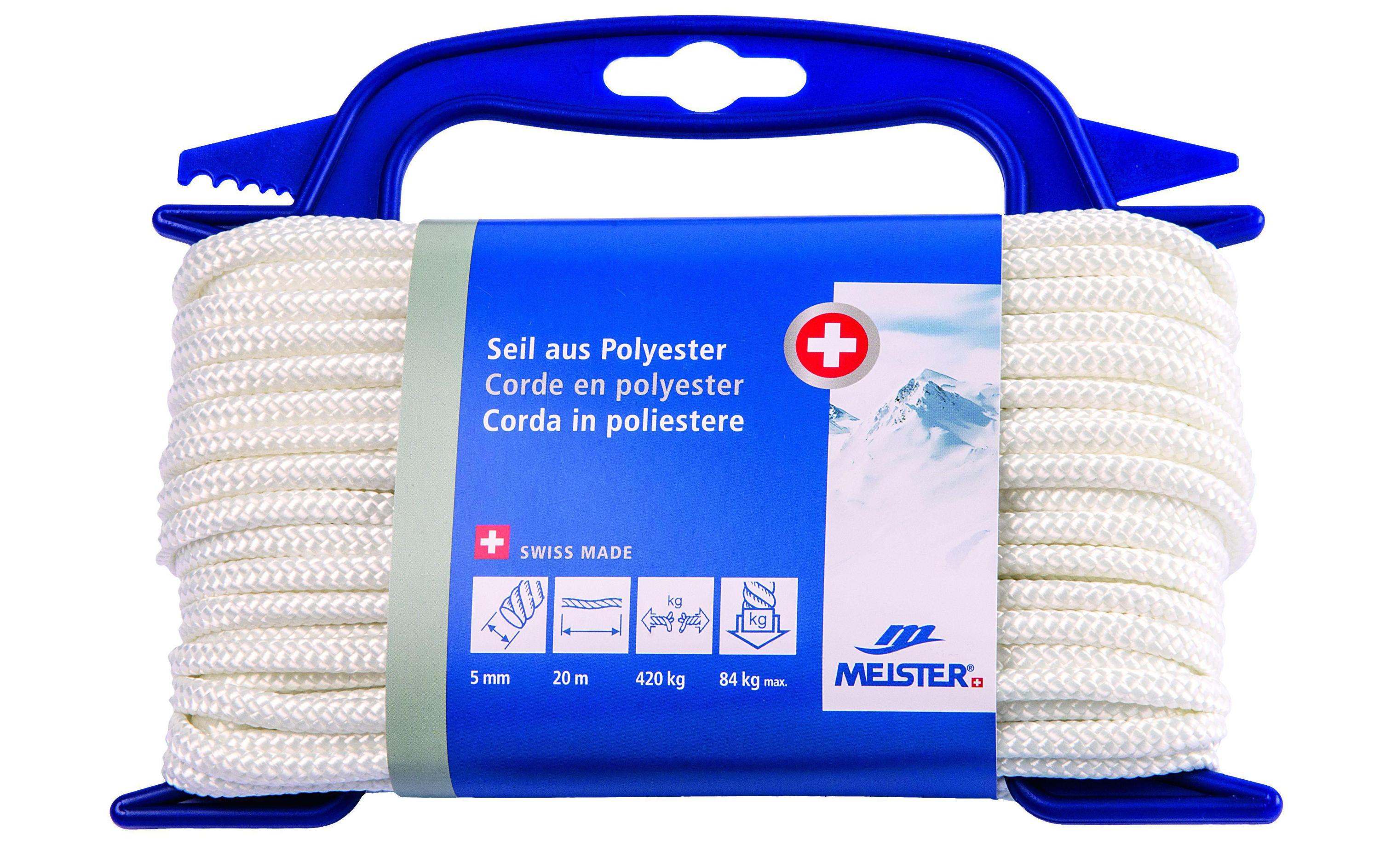 Meister SEIL PES WEISS 5MM 20M