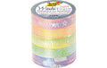 Folia Washi Tape Hotfoil Rainbow 5er Set