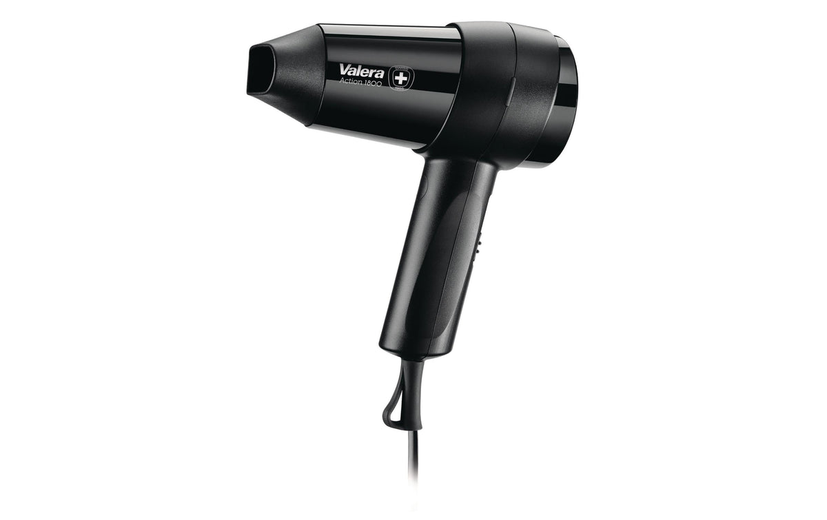 Valera Haartrockner Action 1800 schwarz kompakt, 1800 W, 3 Stufen