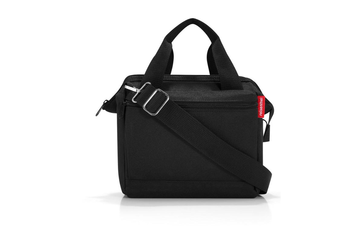 Reisenthel Schultertasche Allrounder cross black, 4 l, 22 x 24 x 13 cm