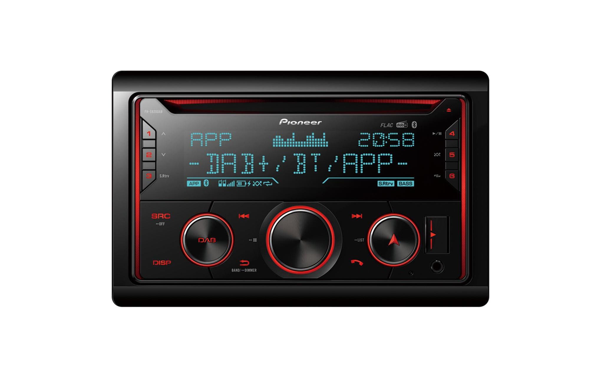 2-Din Einbauradio mit DAB+ / CD Laufwerk Smart Sync iPhone + Android