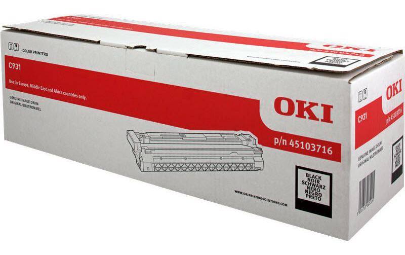 Bildtrommel black zu OKI C931 Lebensdauer ca. 40'000 Seiten, 45103716