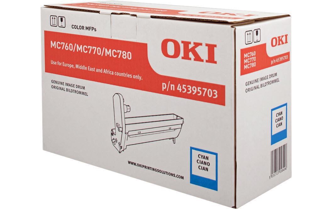 Bildtrommel cyan zu OKI MC760/770/780 30'000 Seiten, 45395703