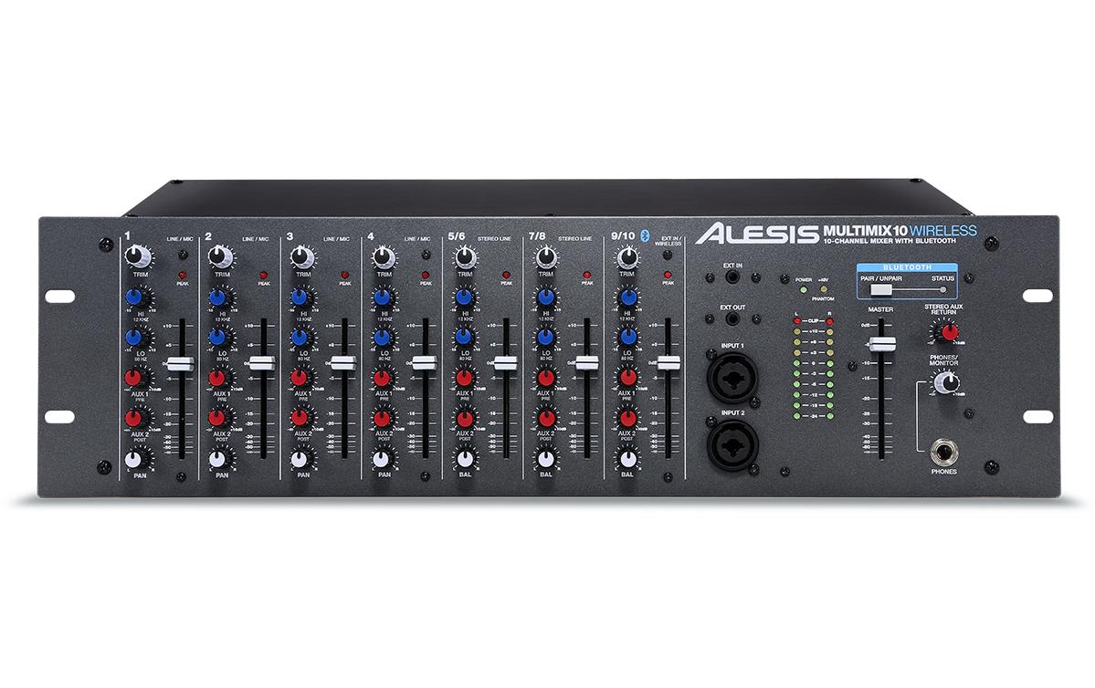 Alesis MultiMix 10 Wireless 10-Kanal Rackmixer