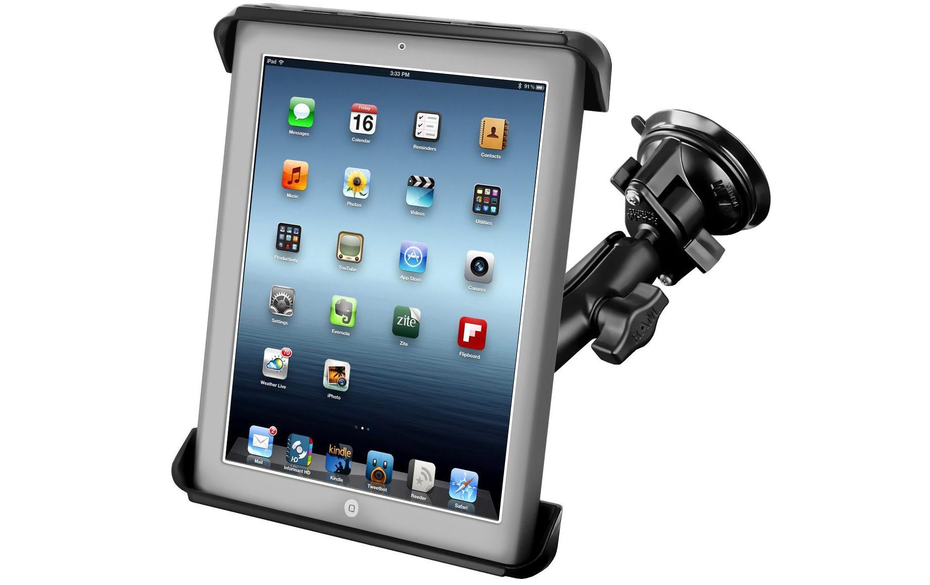RAM Saugfuss-Halterung für 10" Tablets B-Kugel (1 Zoll), im Polybeutel