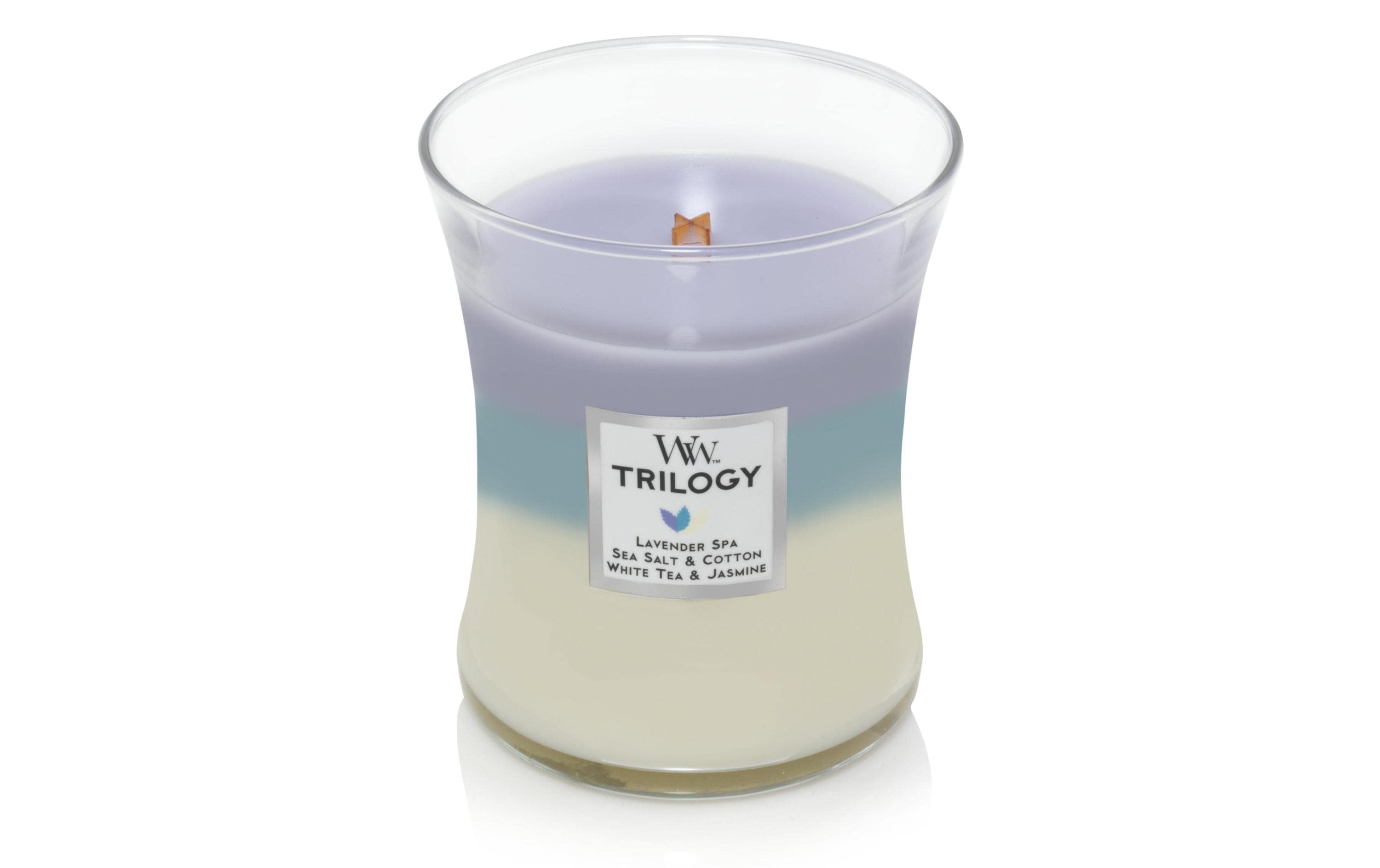 Woodwick Calming Retreat Trilogy Medium Jar
