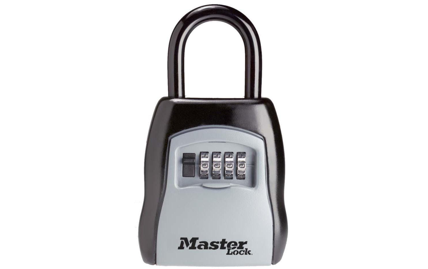 Masterlock Schlüsselsafe 5400EURD mit Bügel, stabiles Metallgehäuse