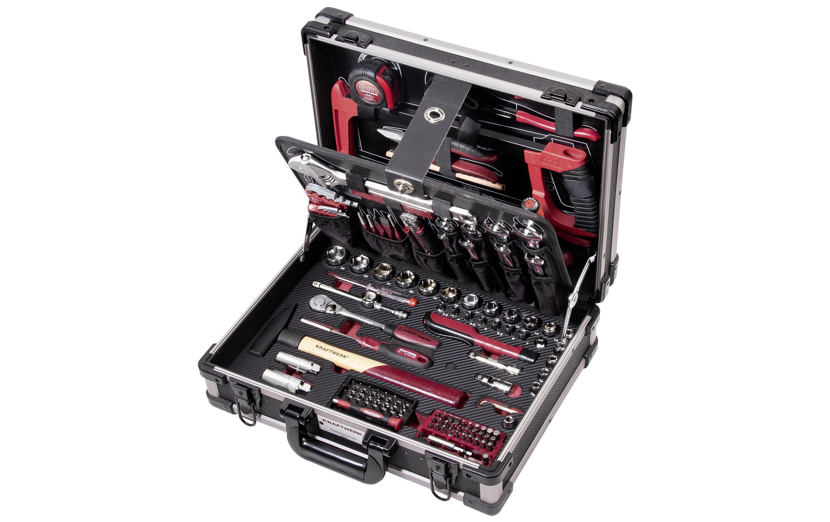 Kraftwerk 3946.1 Profi-Alu-Werkzeugkoffer 151-teilig,