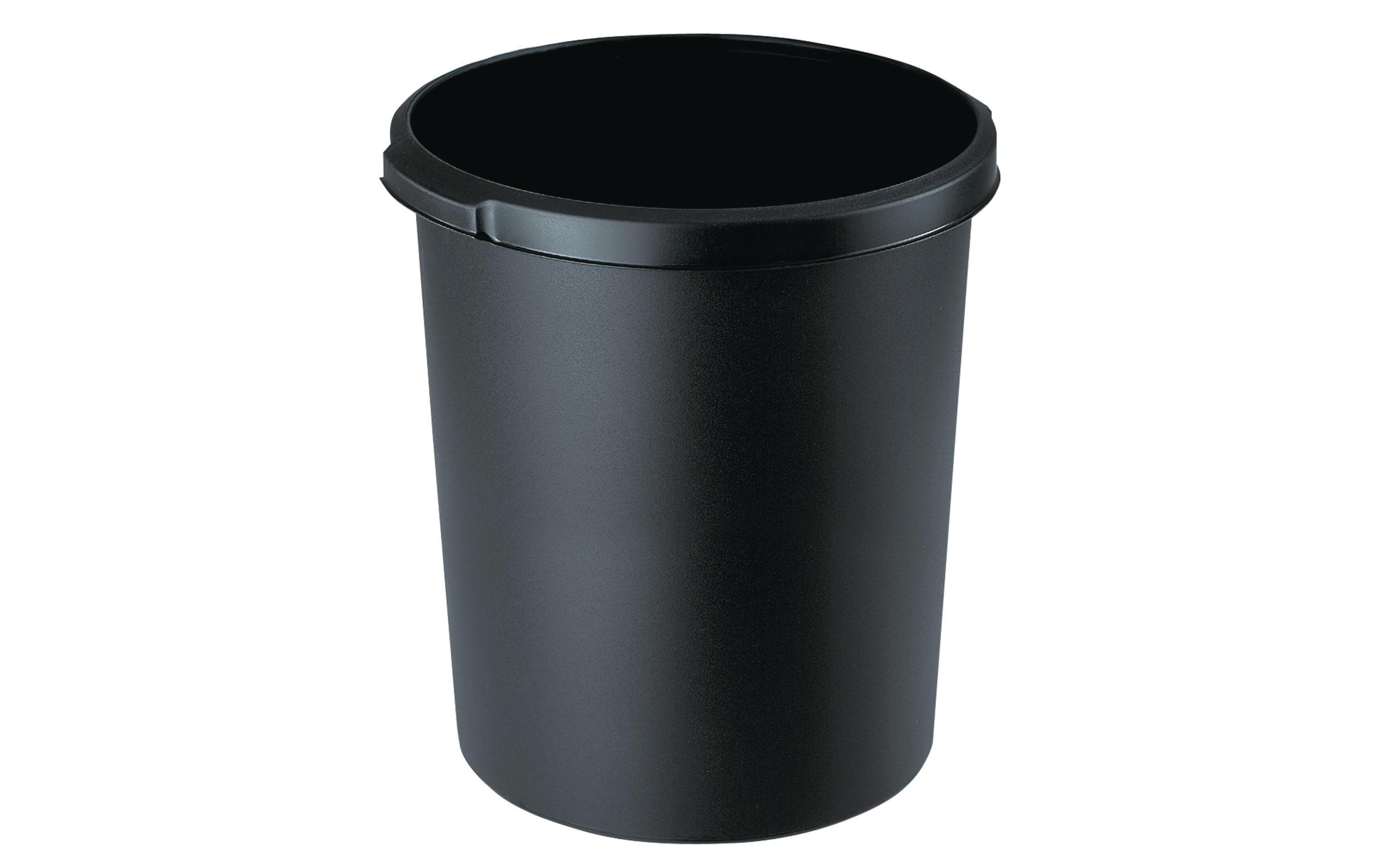 HAN Papierkorb KLASSIK 30 Liter, schwarz