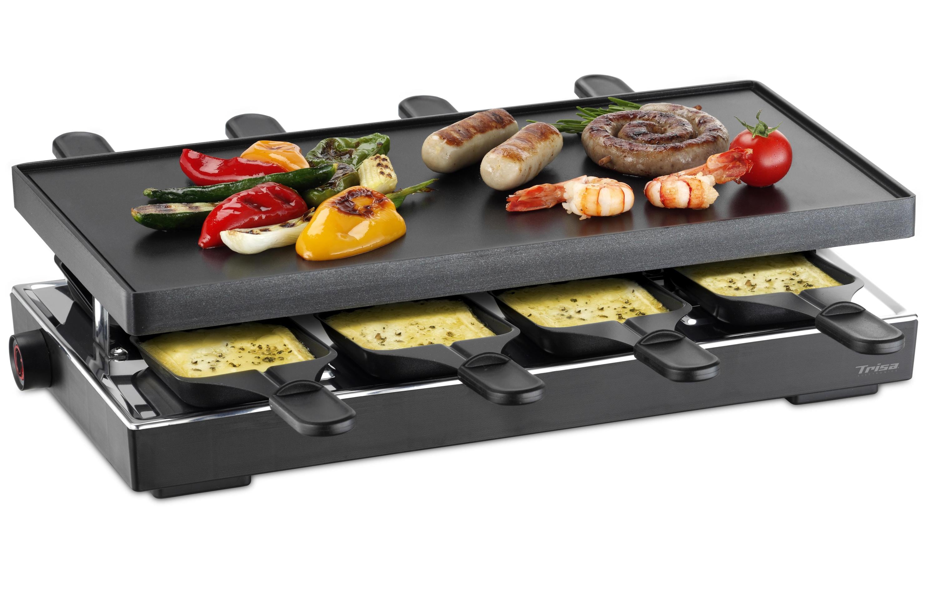 Trisa Raclette Style für 8 Personen 1200W, 8 Pers.