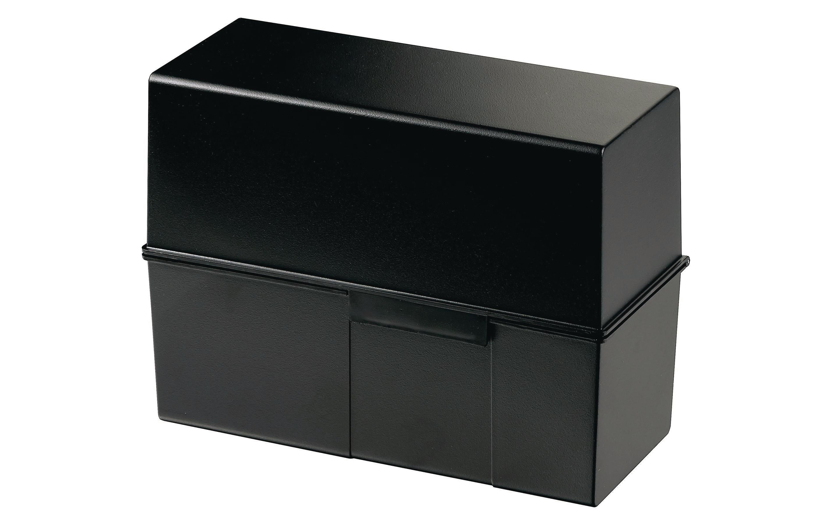 HAN Karteibox A5 quer 450 Karten, schwarz