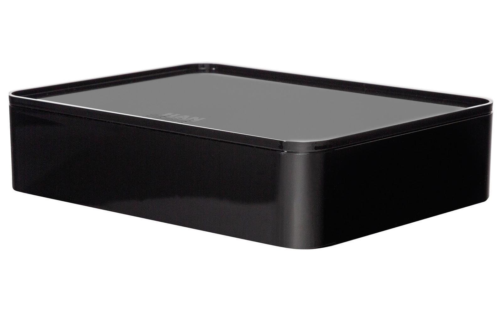 HAN Smart Organizer Utensilienbox mit Deckel, schwarz