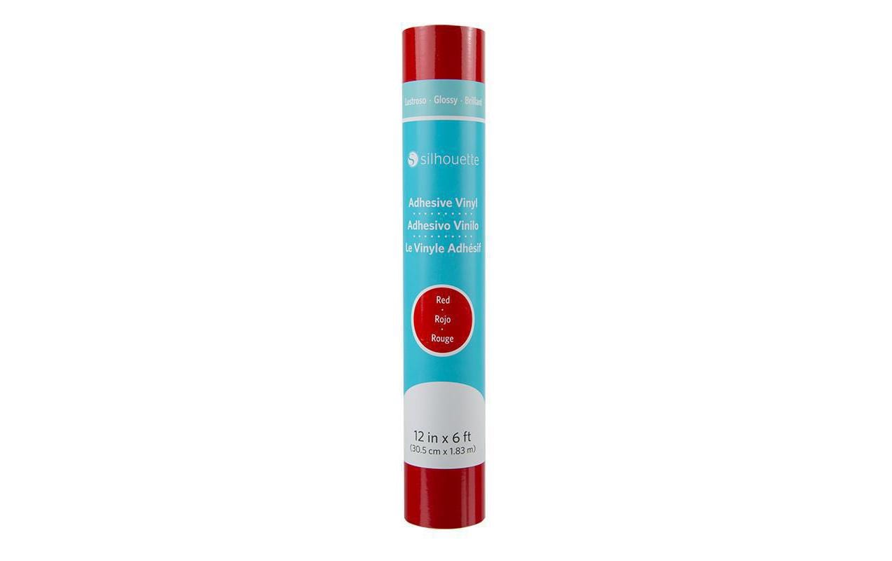 Silhouette Glossy Vinyl rot 1 Rolle, 30.5 cm x 180 cm