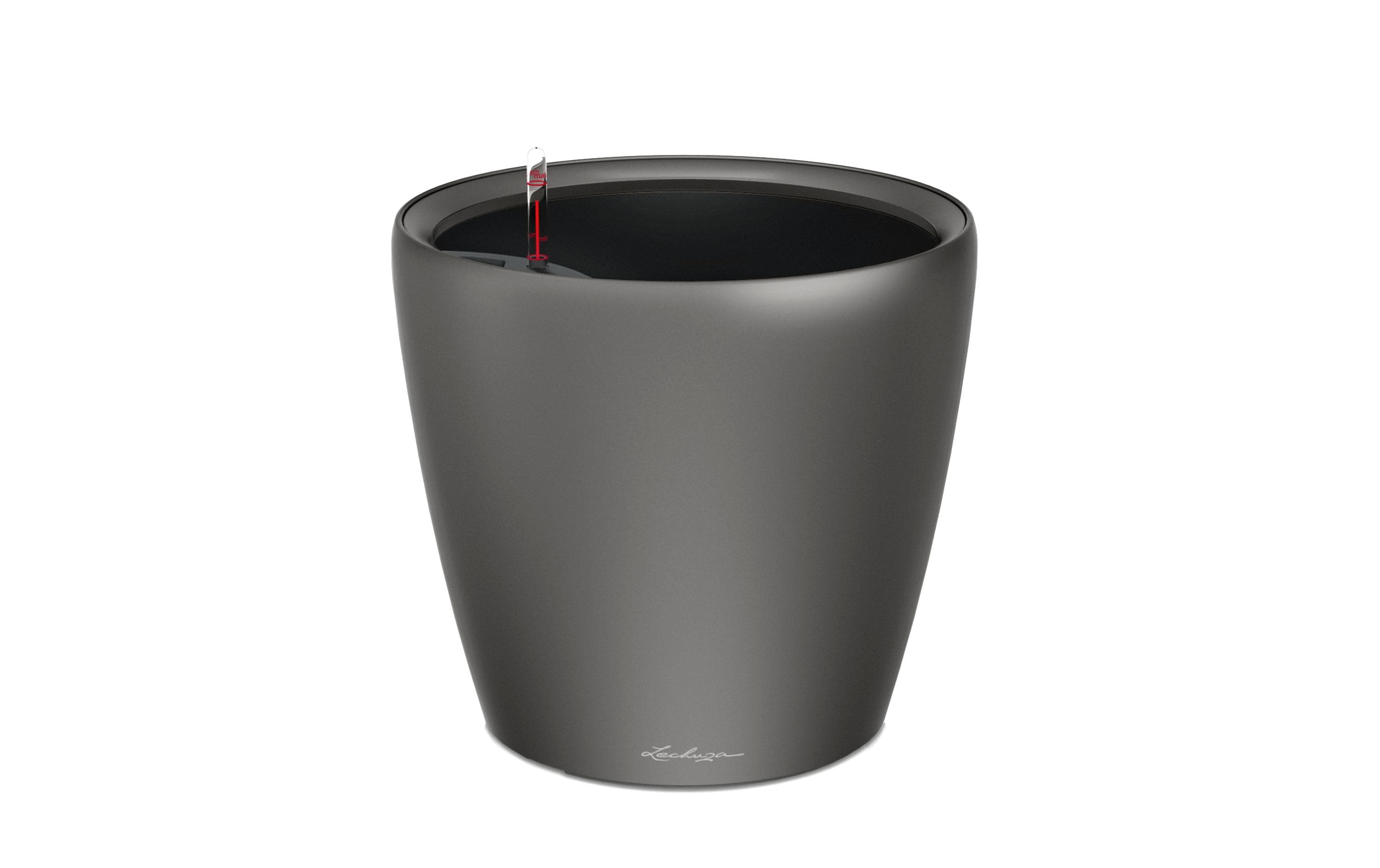 Lechuza Classico Premium 28 LS Charcoal Metallic
