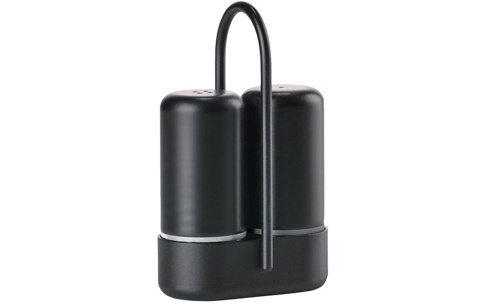 Zone Salz- & Pfefferstreuer Set Schwarz LxBxH: 6.5x3.3x8.9cm