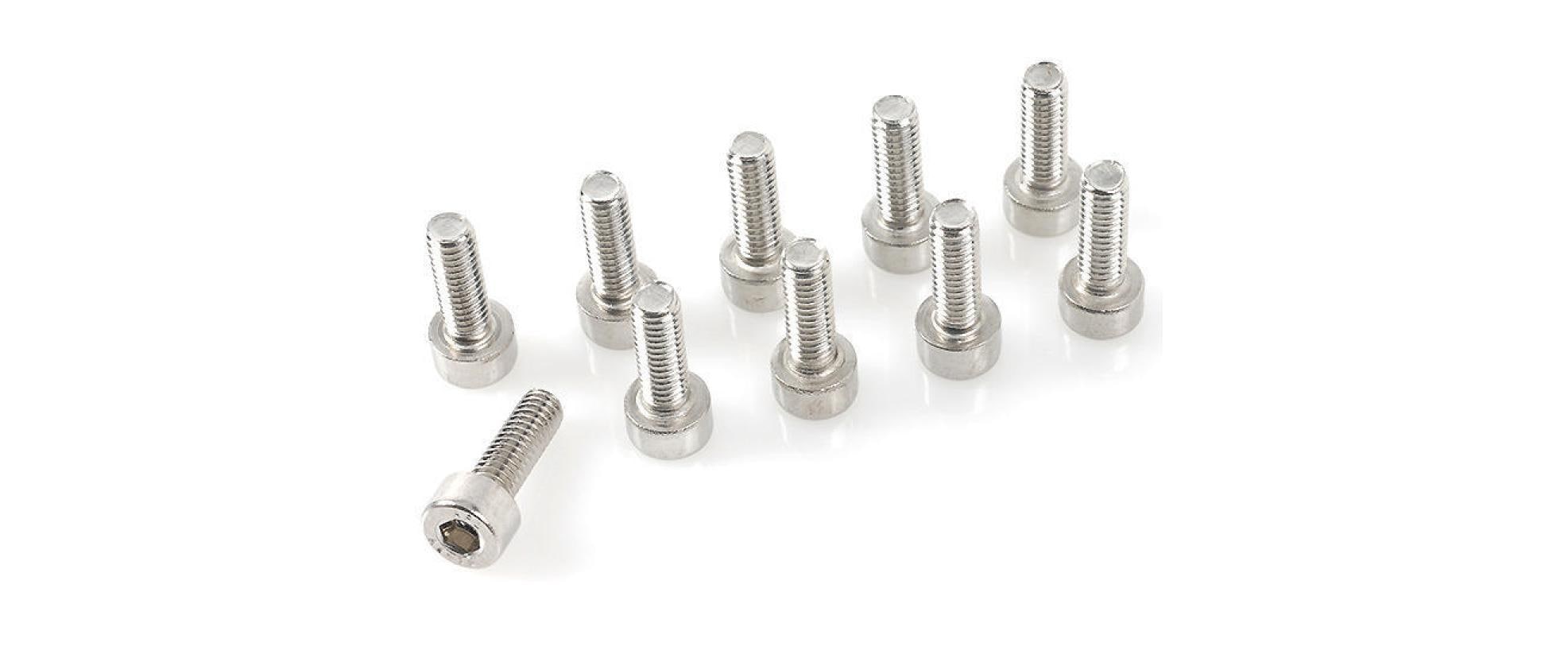 ES Innensechskantschrauben M2.5x16 10 Stück