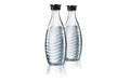 Glaskaraffe mit Drehverschluss - Duopack 2 x 615 ml