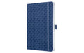Jolie Notizbuch Hardcover indigo blue liniert, 174 Seiten, 80g, 135x203x16mm