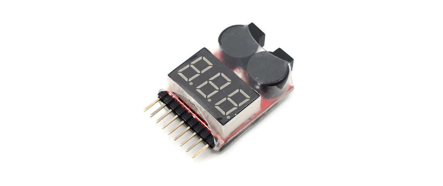 YEAH Racing LiPo Tester 1-8S