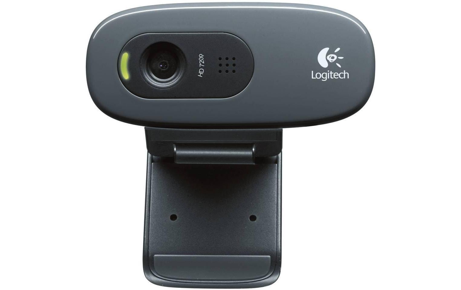 Logitech HD Webcam C270 3-MP integriertes Mikrofon mit RightSound, USB