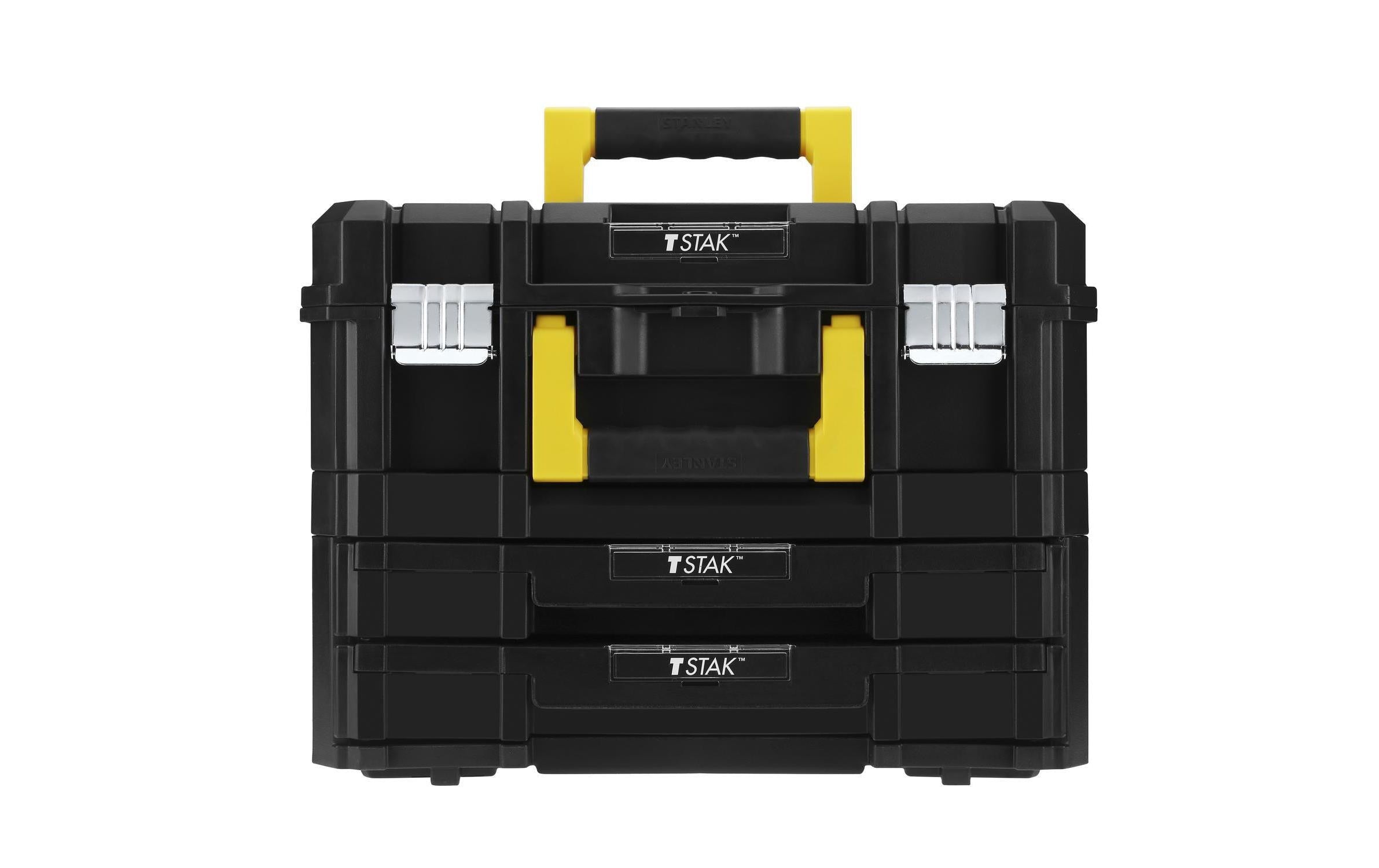 Stanley FatMax TSTAK Tragbare Boxen Kombination Koffer+2 Schubladen