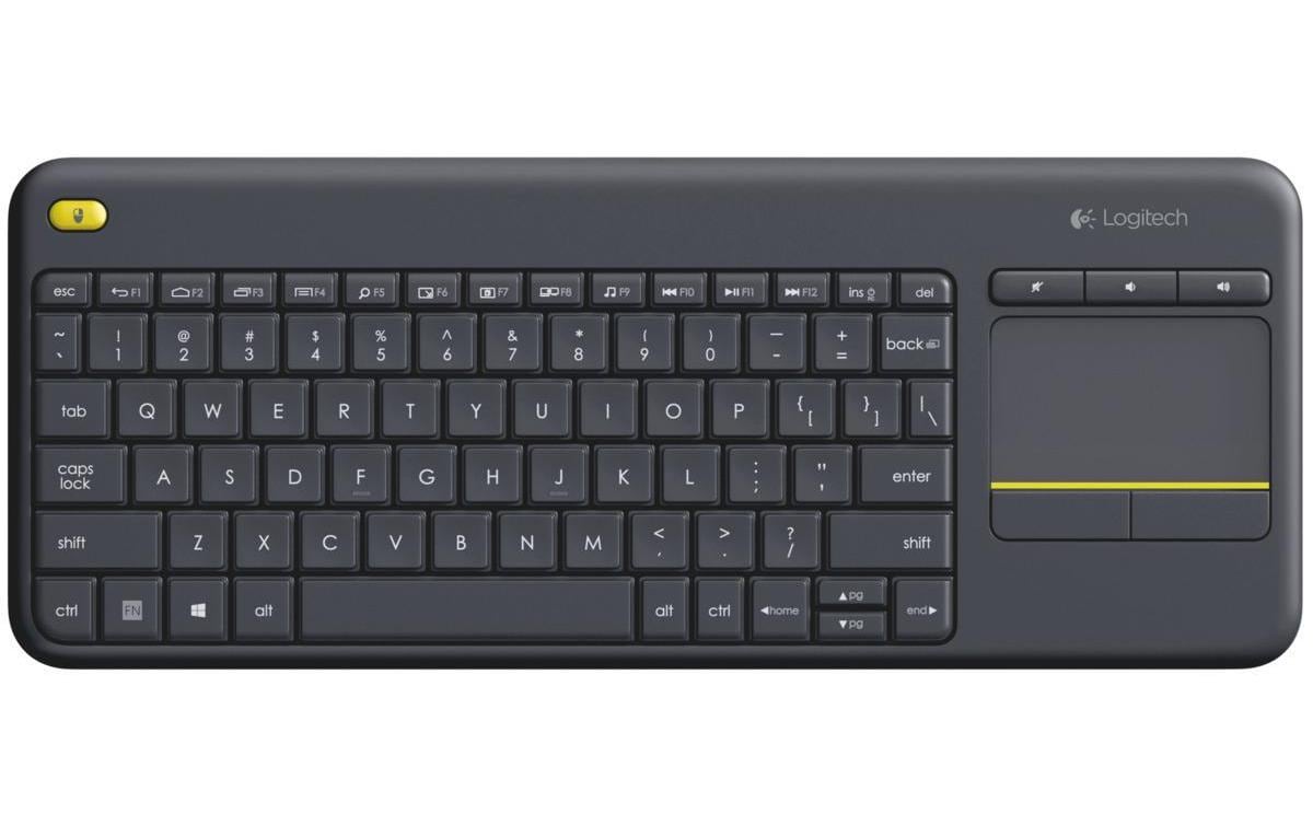 Logitech Wireless Touch Keyboard K400 Plus USB, dark grey- US-Layout