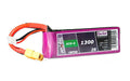 TF ECO-X LiPo-Akku 7.4V 1300mAh 2S 25C 96x31x13 mm, 80 g XT60, MTAG