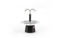 Bialetti New Mini Express für 2 Ta. silber schwarz, Aluminium