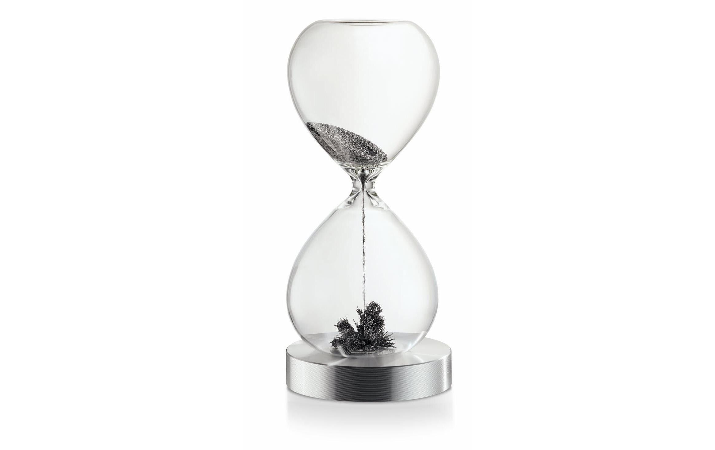 Philippi Sanduhr Lala Denkpause Borosilikatglas, Aluminium, Ferritpulver