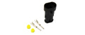 EP Stecker - 2fach männlich 1 Stk. inkl. Pin und Schutzdichtung