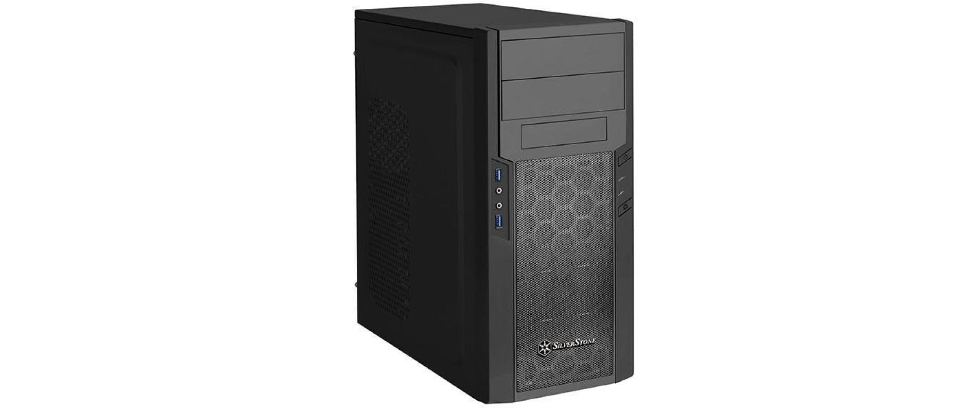 SilverStone Tower SST-PS13B schwarz 182x426x400 BxHxT, USB 3.0