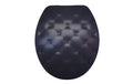 diaqua WC-Sitz LYON Black Sofa Absenkautomatik, Metallbefestigung