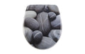 diaqua WC-Sitz NICE Stones Absenkautomatik, Metallbefestigung