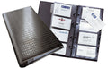 Durable Visitenkartenbuch Visifix Centium 25 Hüllen für 200 Visitenkarten, Register