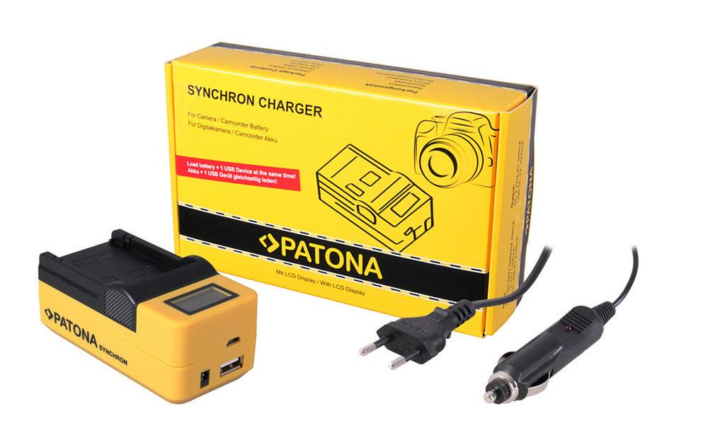 PATONA Synchron USB Ladegerät Nikon ENEL9 für Nikon ENEL9