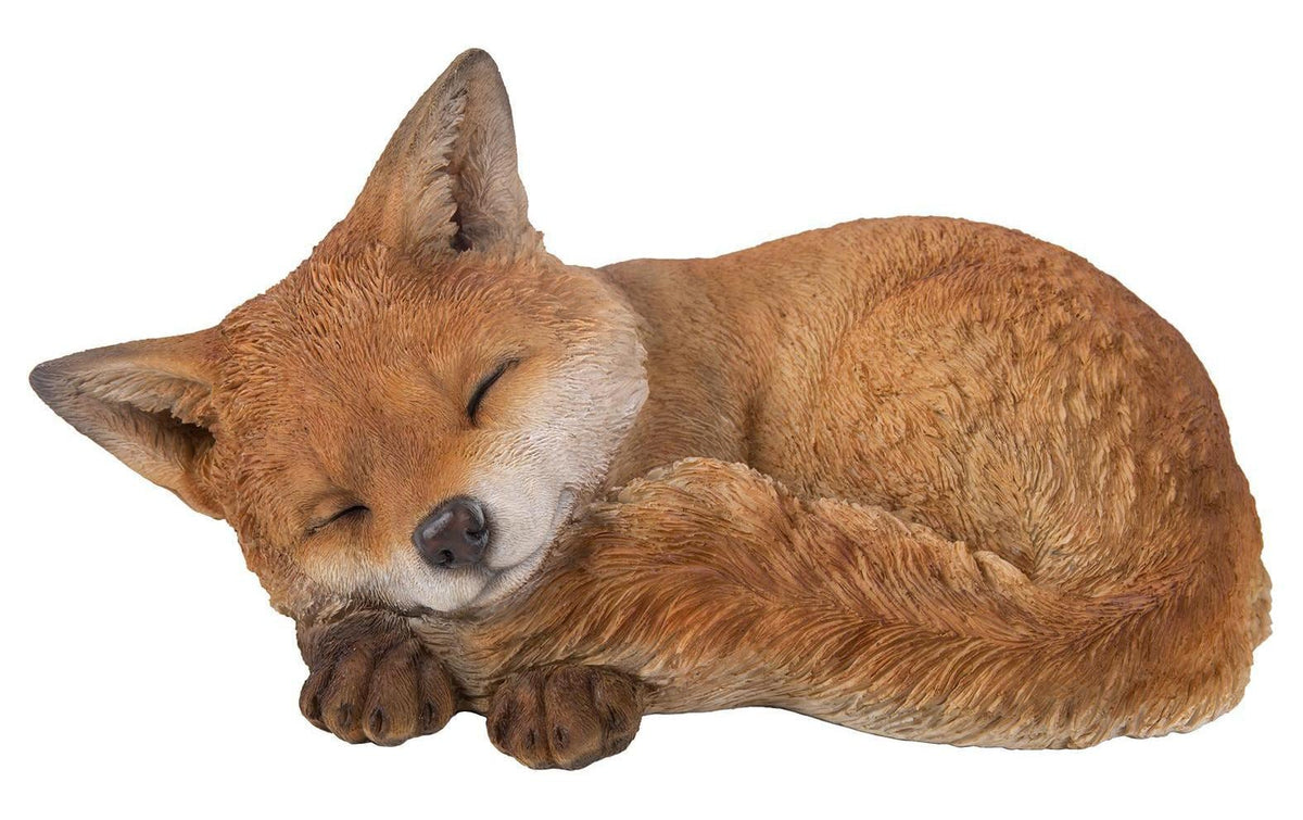 Vivid Arts Fuchs schlafend, Polyresin 26 x 12.5 x 16.5 cm