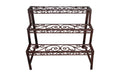 Esschert Design Blumentreppe, rechteckig Gusseisen,Kokosfaser, 78.5 x 49 x 65.5 cm