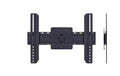 Multibrackets Universal Wandhalterung bis max. 50kg Tragkraft, schwarz