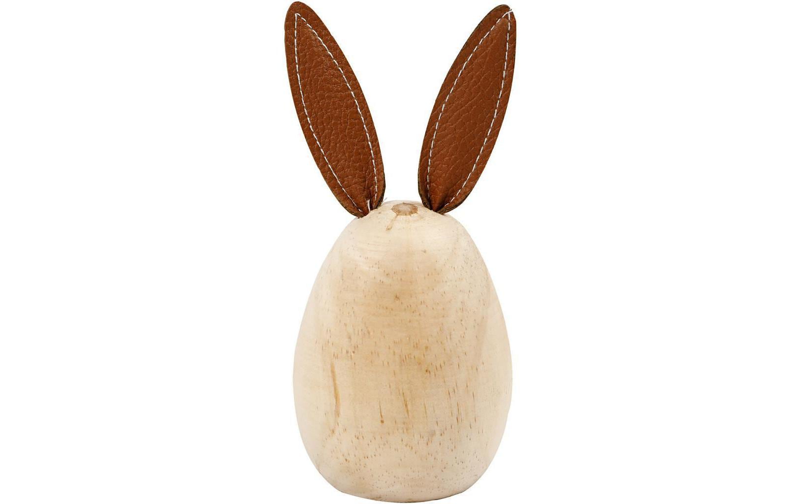 Creativ Company Holz Eier mit Ohren 13 cm